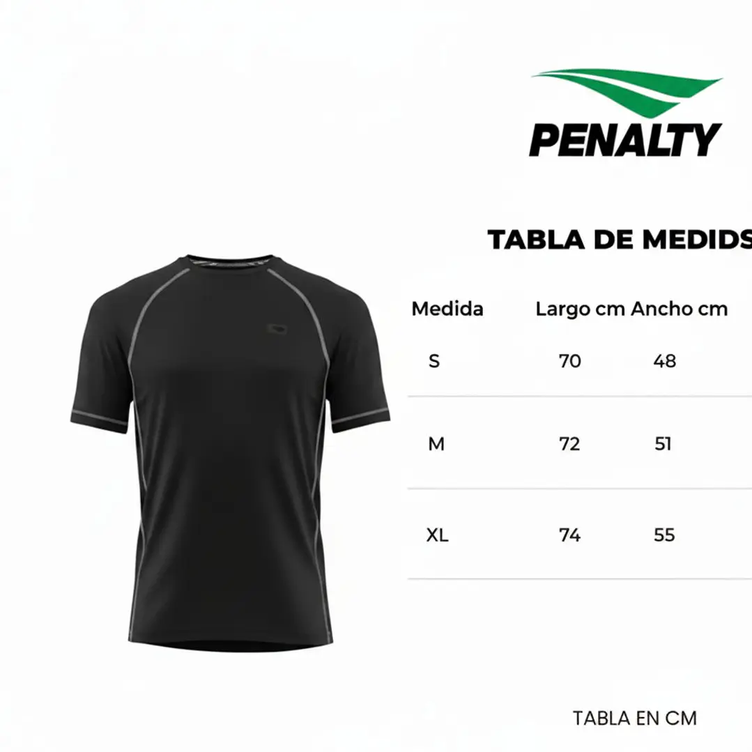 Polera Penalty Treino Cume Negro 5