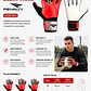 Guantes de Arquero Penalty Delta 1 XXIII Rojo - Miniatura 5