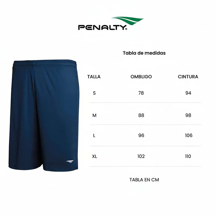 Short Penalty X 309 Azul Oscuro 4
