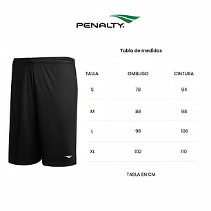 Short Penalty X 309 Negro