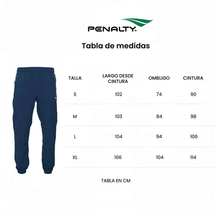 Pantalón Buzo Penalty Max Azul Oscuro 4
