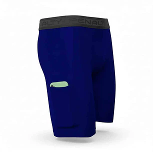 Calza Corta Penalty Skin 183 C/Bolsillo Azul Rey 