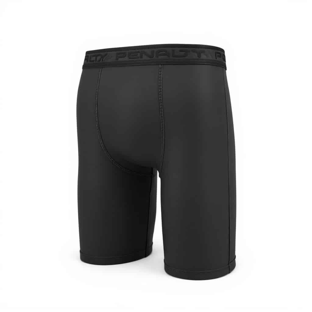 Calza Short Deportiva Penalty Skin S/Bolsillo Negro
