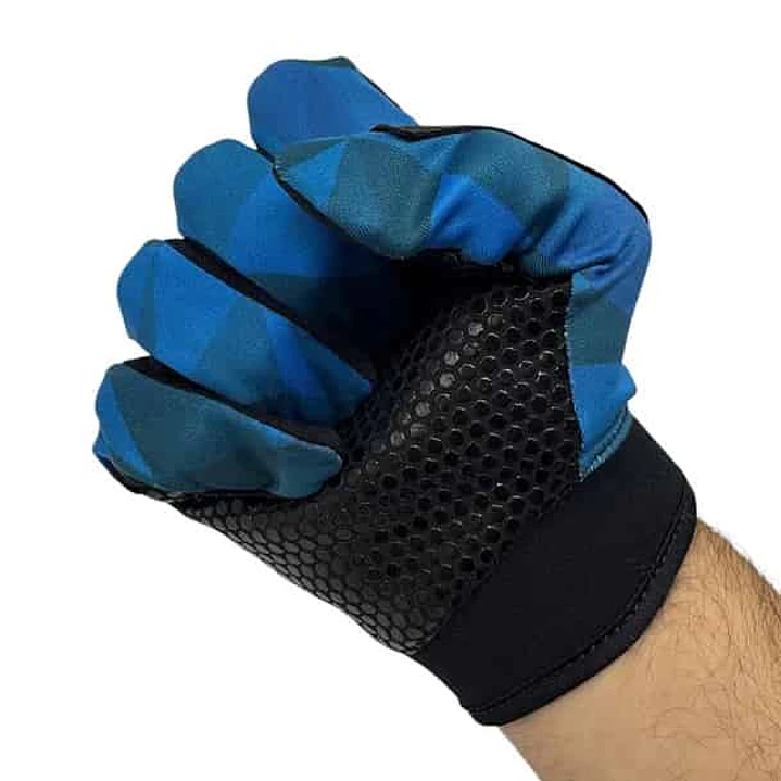 Guante de Ciclismo Multisport Touch Muuk Negro/Azul 3