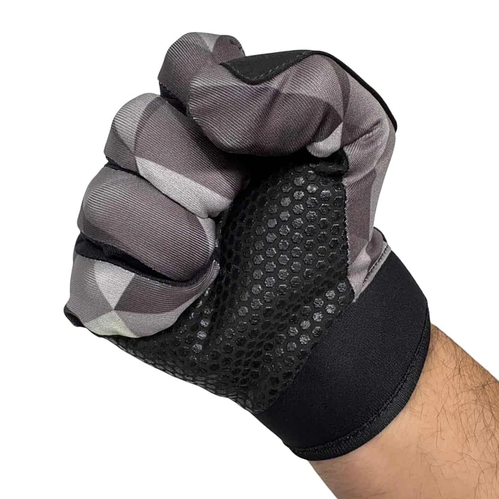 Guantes de Ciclismo Multisport Touch Negro/Gris 4