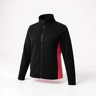 Chaqueta Penalty Fleece Negro/Rosa