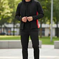 Chaqueta Penalty Fleece Negro/Rosa - Miniatura 4