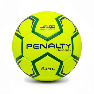 Balón de Handball Penalty Ultra Fusion H3L Verde/Amarillo