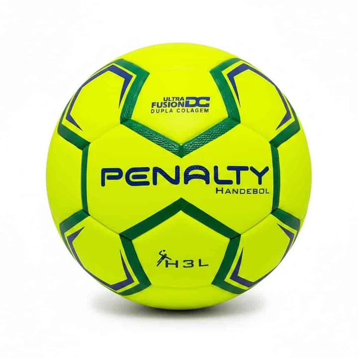 Balón de Handball Penalty Ultra Fusion H3L Verde/Amarillo 1