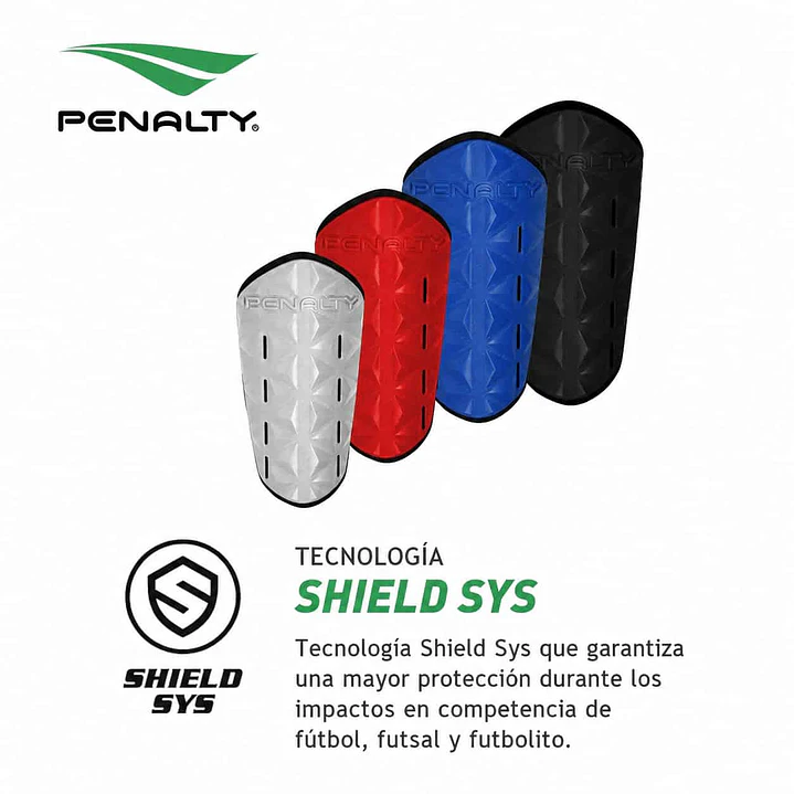 Canillera de Fútbol Penalty Matis X 6
