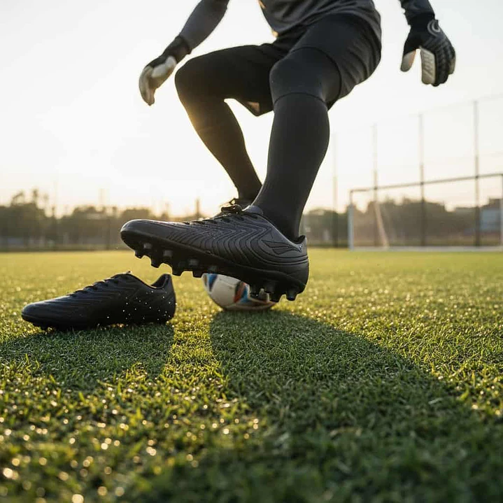 Zapato de Fútbol Penalty Bravo Y-4 Negro/Gris 4