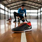 Zapato de Futsal Penalty Storm Y-3 Negro /Rojo  - Miniatura 7