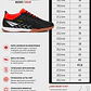 Zapato de Futsal Penalty Storm Y-3 Negro /Rojo  - Miniatura 8