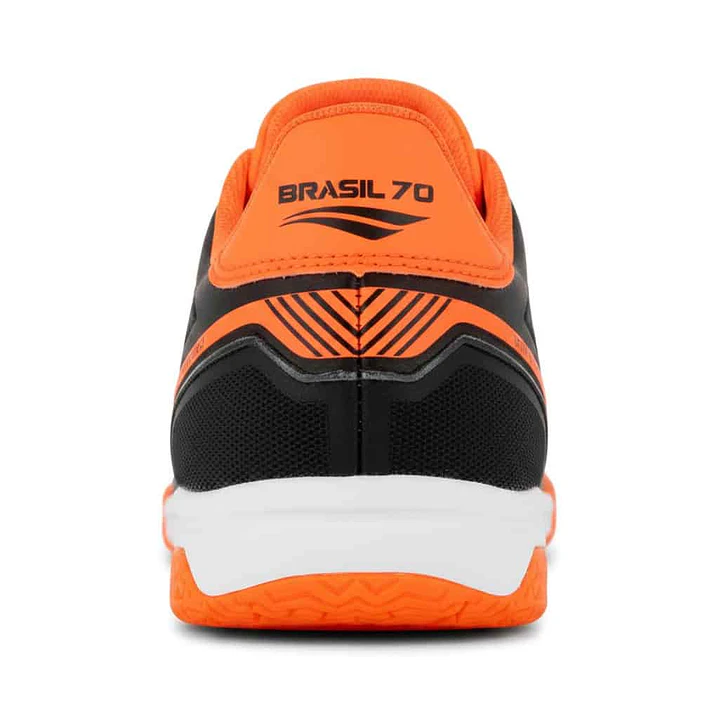 Zapato de Futsal Penalty Brasil 70 Y-1  Negro/Naranjo 5
