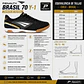 Zapato de Futsal Penalty Brasil 70 Y-1  Negro - Miniatura 7