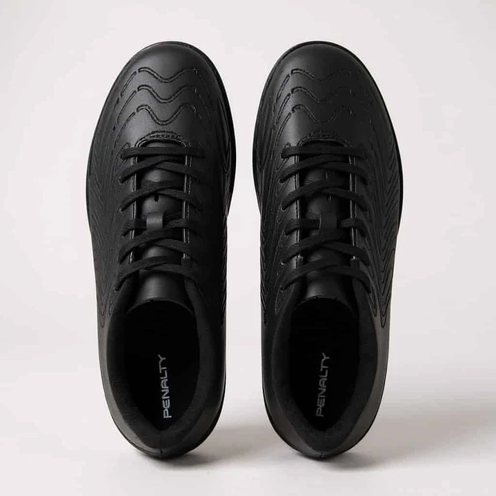 Zapato de Futbolito Penalty Bravo Y-4 Negro/Gris 6