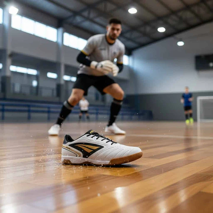Zapato de Futsal Penalty Brasil 70 Y-1 Blanco 8