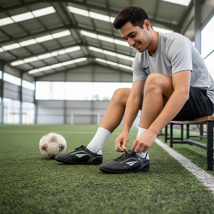 Zapato de Futbolito Penalty Classic Y-1 Negro 5
