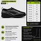 Zapato de Futbolito Penalty Lider Y-6 Negro - Miniatura 7