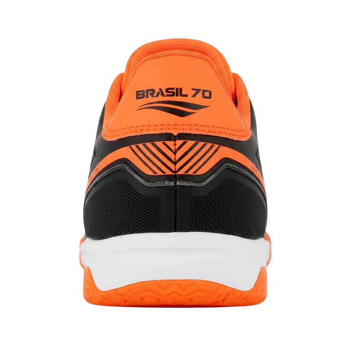 Zapato de Futsal Penalty Brasil 70 Y-1  Negro/Naranjo 5