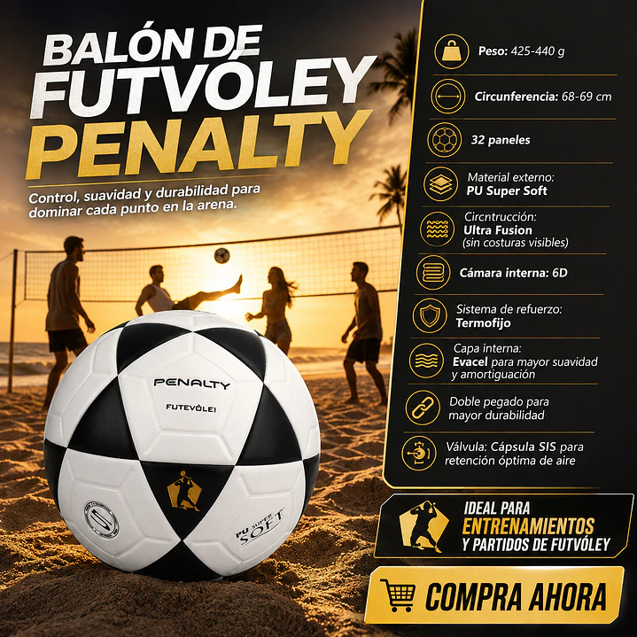 Balon De Futvóley Penalty 4