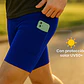 Calza Corta Penalty Skin 183 C/Bolsillo Azul Rey  - Miniatura 4