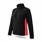 Chaqueta Penalty Fleece Negro/Rosa - Miniatura 1