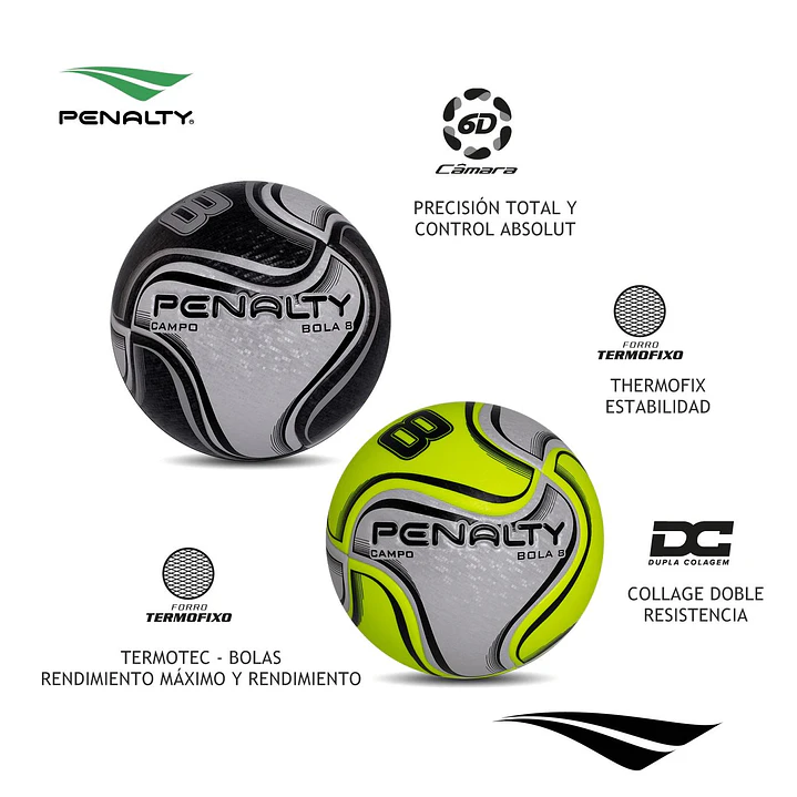 Balon de Futbol Penalty Bola 8 R2 10