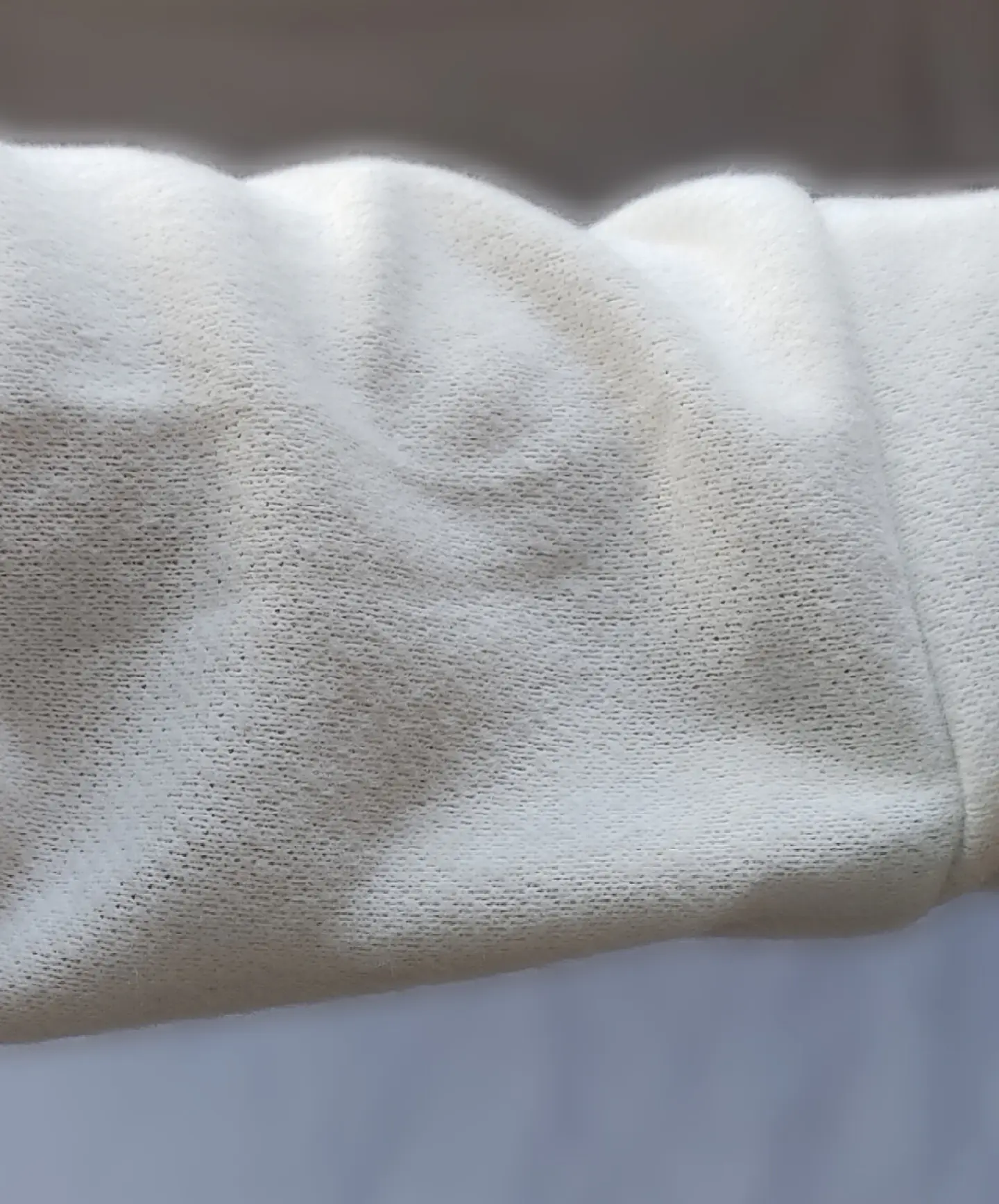 Vestido de lanilla blanco 6