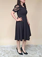 Vestido midi manga corta lunares - Miniatura 2