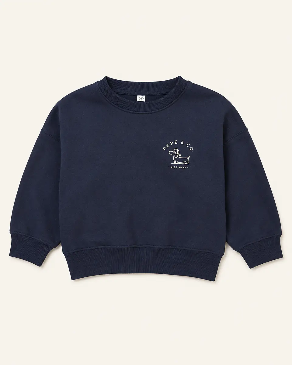 Polerón Pepe & Co. Standard Azul Marino 1