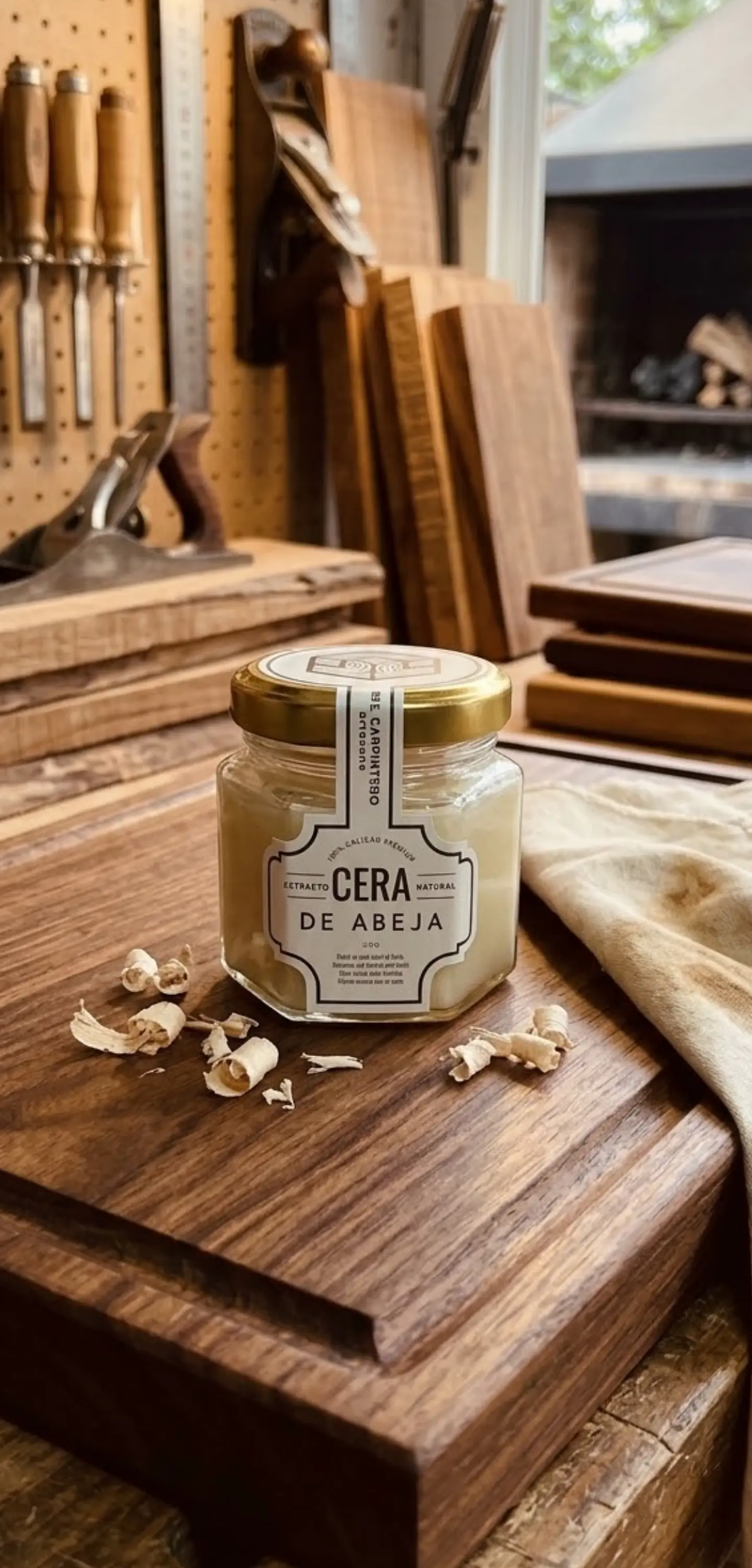 Cera Nutritiva para Madera 50 ml - Fórmula Artesanal 1