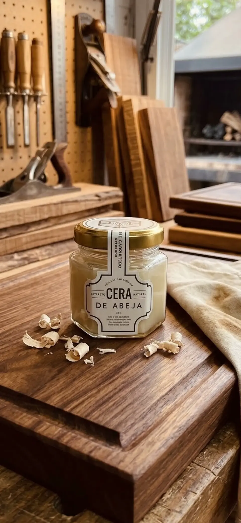 Cera Nutritiva para Madera 50 ml - Fórmula Artesanal 1