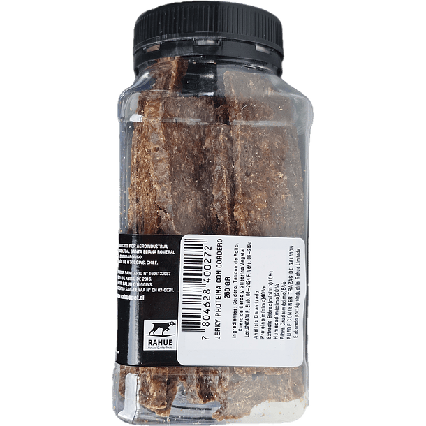 Pote tiras de Jerky (Cordero o vacuno) 250 g 4