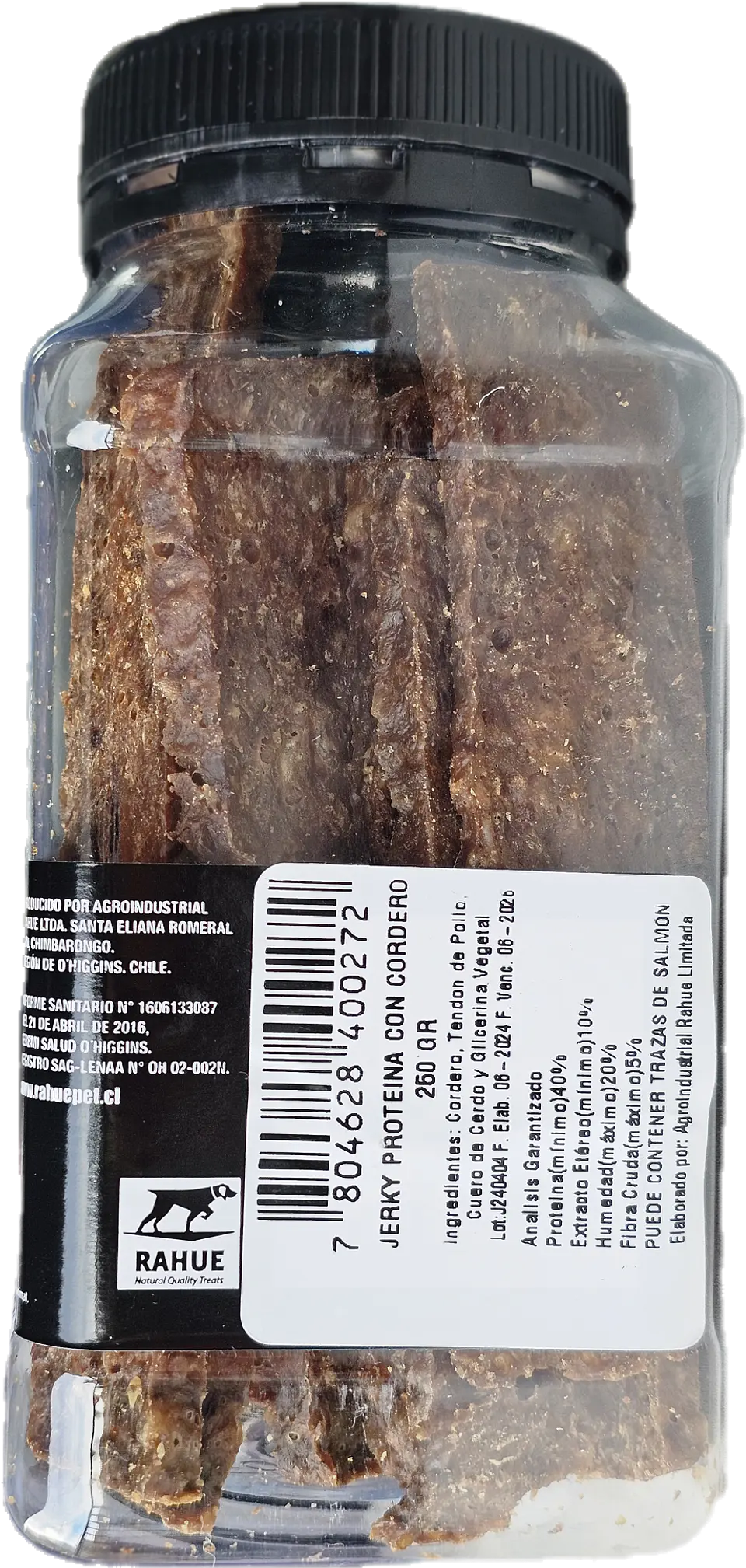 Pote 250g Jerky natural Rahue 4