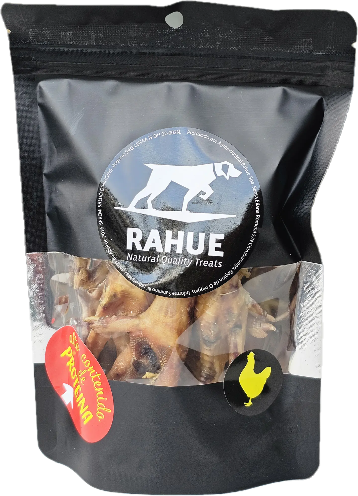 Patas de pollo deshidratadas 65 g Rahue 1