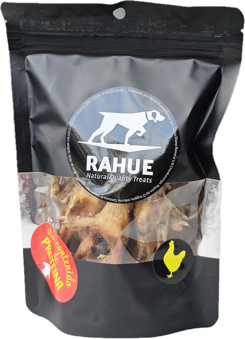 Patas de pollo deshidratadas 65 g Rahue 1