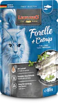 Trucha con Catnip 85 g Sachet LEONARDO GATOS - Miniatura 1