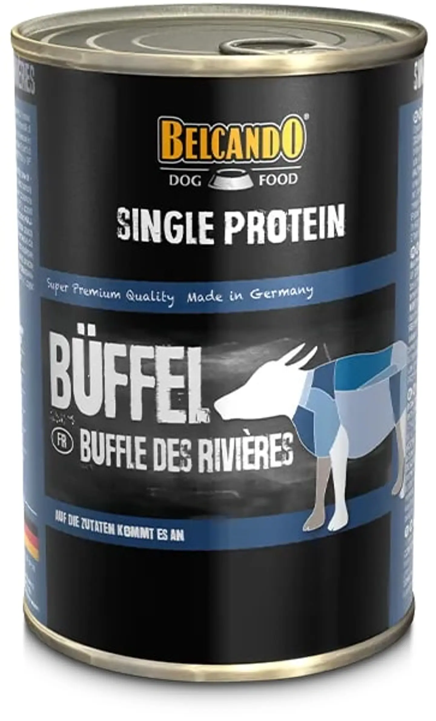 Single protein búfalo de agua 400 g ALIMENTO HÚMEDO MONOPROTEICO BELCANDO 1