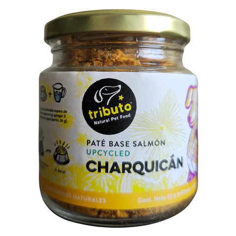 Paté TRIBUTO Charquicán (Salmón y vacuno) 80 g LIOFILIZADO