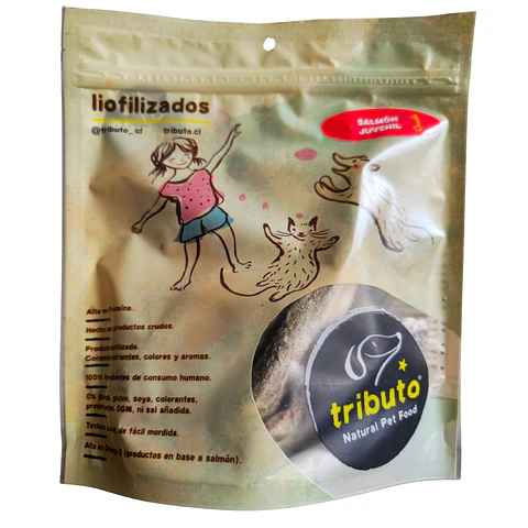 Salmones juveniles 100 g Snack natural TRIBUTO