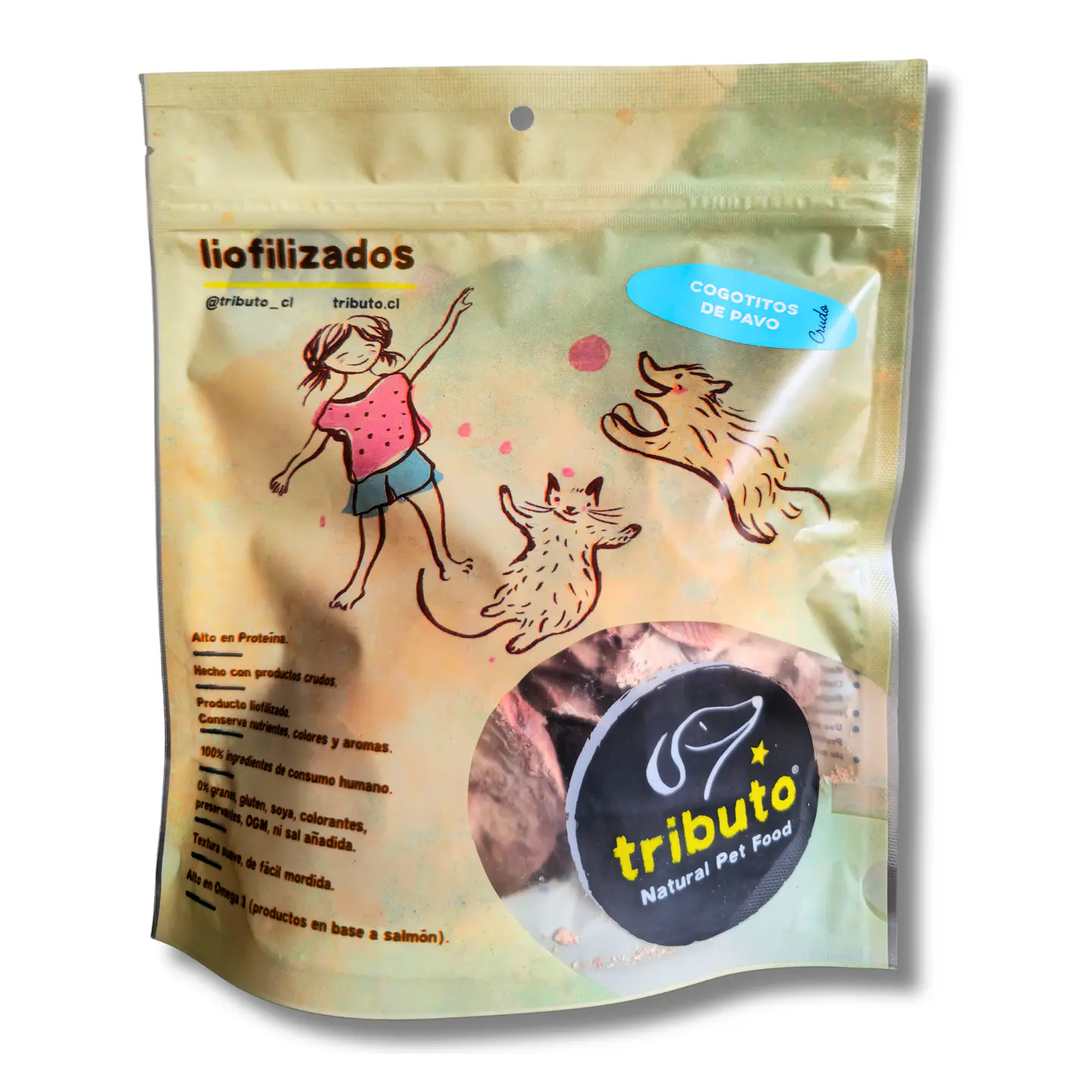 Cogotitos de Pavo 100 g Snack natural TRIBUTO 2