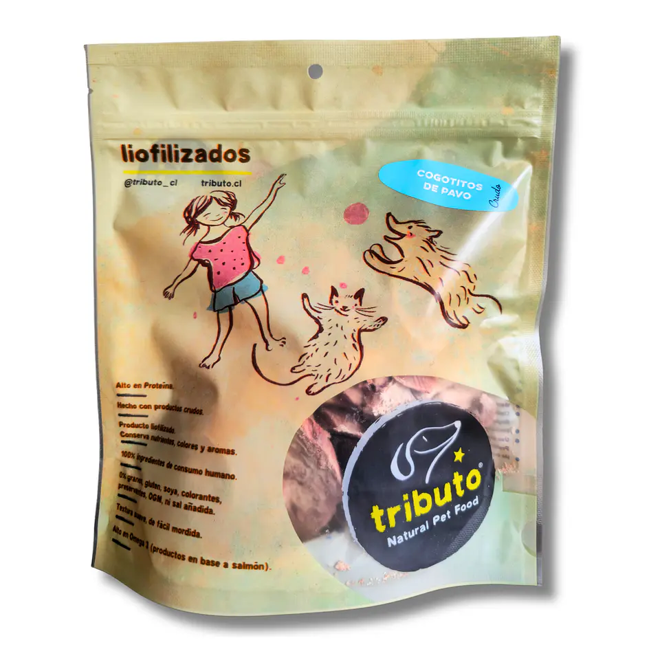 Cogotitos de Pavo 100 g Snack natural TRIBUTO 2