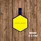 Hexágonos (3 cm) Placa de identificación de mascotas - Miniatura 3
