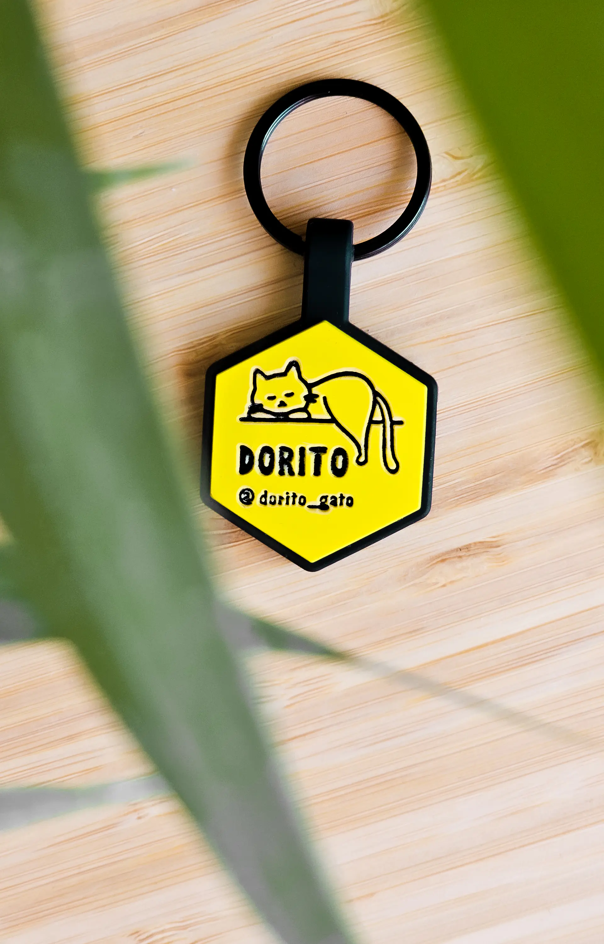 Hexágonos (3 cm) Placa de identificación de mascotas 19