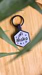 Hexágonos (3 cm) Placa de identificación de mascotas - Miniatura 17