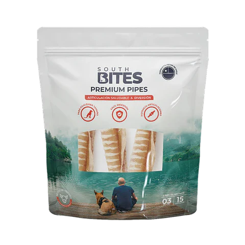 Tráqueas de vacuno 15 cm (3 unidades) "Premium Pipes" - South Bites