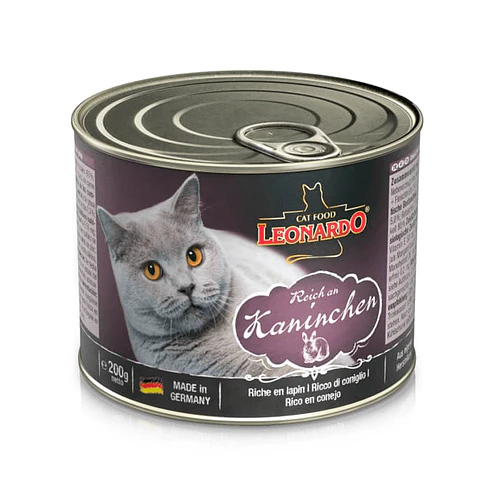 LEONARDO Conejo 200 g Quality Selection (gatos)