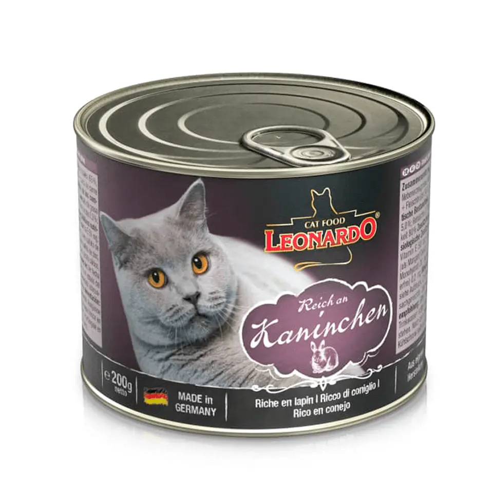 LEONARDO Conejo 200 g Quality Selection (gatos) 1