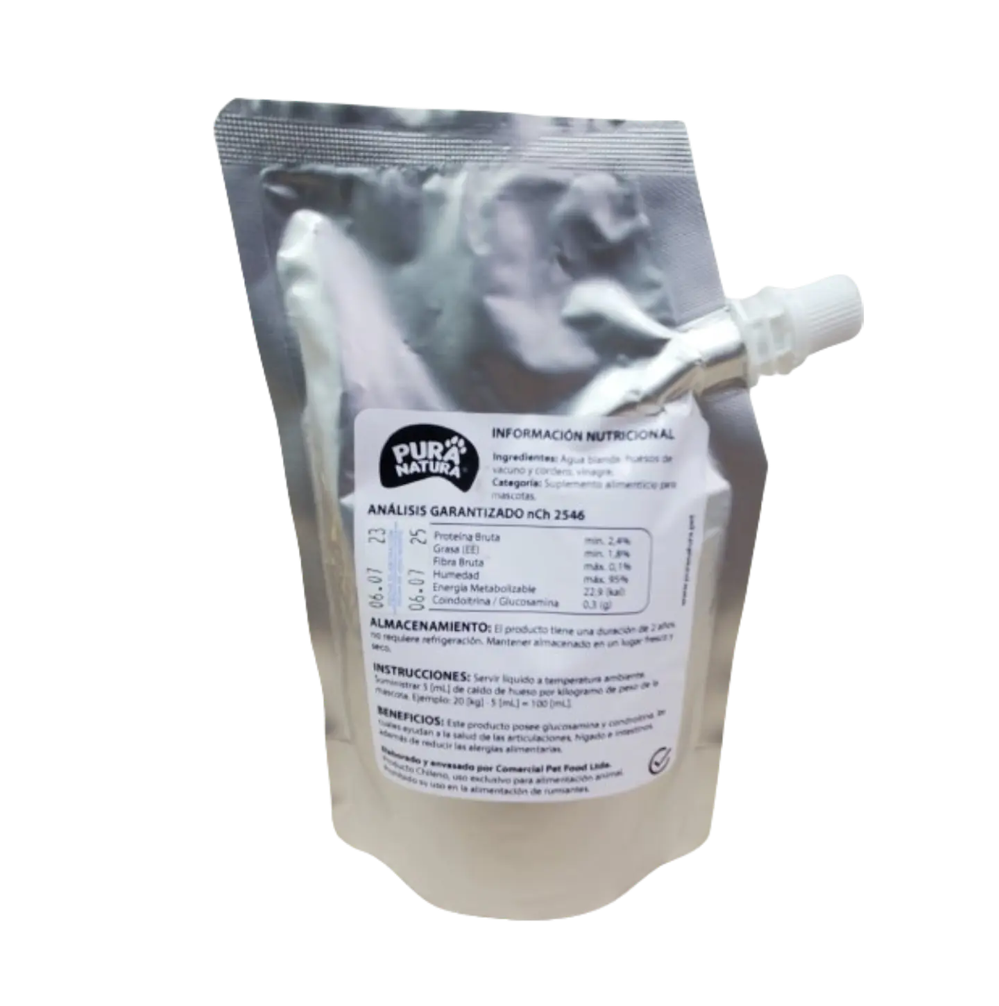 Caldo de huesos 250 ml PURA NATURA 2